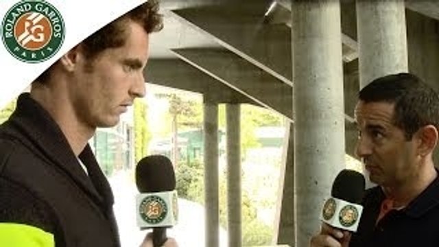 Roland Garros 2014. Andy Murray entraîneur de football