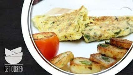 Cilantro & Cheese Omelette - Quick Breakfast Recipe - Today's Special With Shantanu