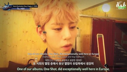 [ENG SUB] 140603 B.A.P Attack! - Domination Diary Chapter 5 (London-Paris)