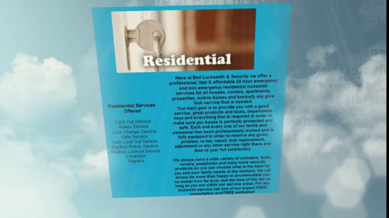 Locksmith in Bell Gardens, CA - (323) 638-2469 24/7 Locksmiths in Bell Gardens 90201