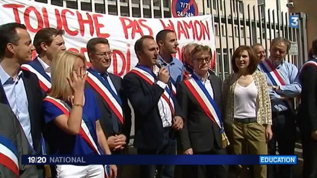 Rythmes scolaires : Benoît Hamon affronte la grogne des parents d'élèves à Dijon