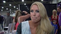 WWE Kelly Kelly Barbie Blank Talks Video Games at Salt Lake Comic Con: Day 2