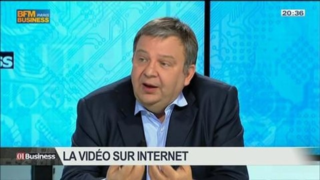 Vidéo sur internet: comment gérer les flux ?: Jérôme Renoux, Jean-Luc Vuillemin et Antoine Clément, dans 01Business - 07/06 3/4
