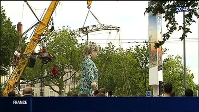 Showbiz: Les géants de la troupe Royal de Luxe sont de retour à Nantes - 07/06