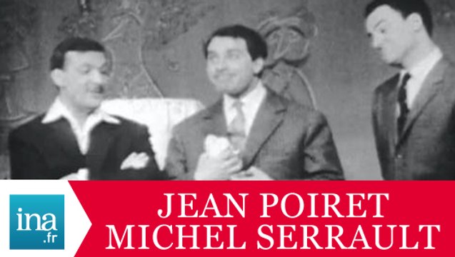 Jean Poiret et Michel Serrault Les antiquaires - Archive INA