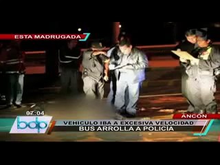 Ancón: policía falleció al ser atropellado cuando realizaba operativo de tránsito