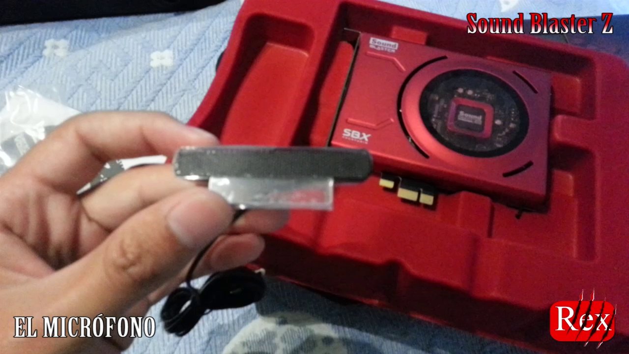 Creative Sound Blaster Z unboxing