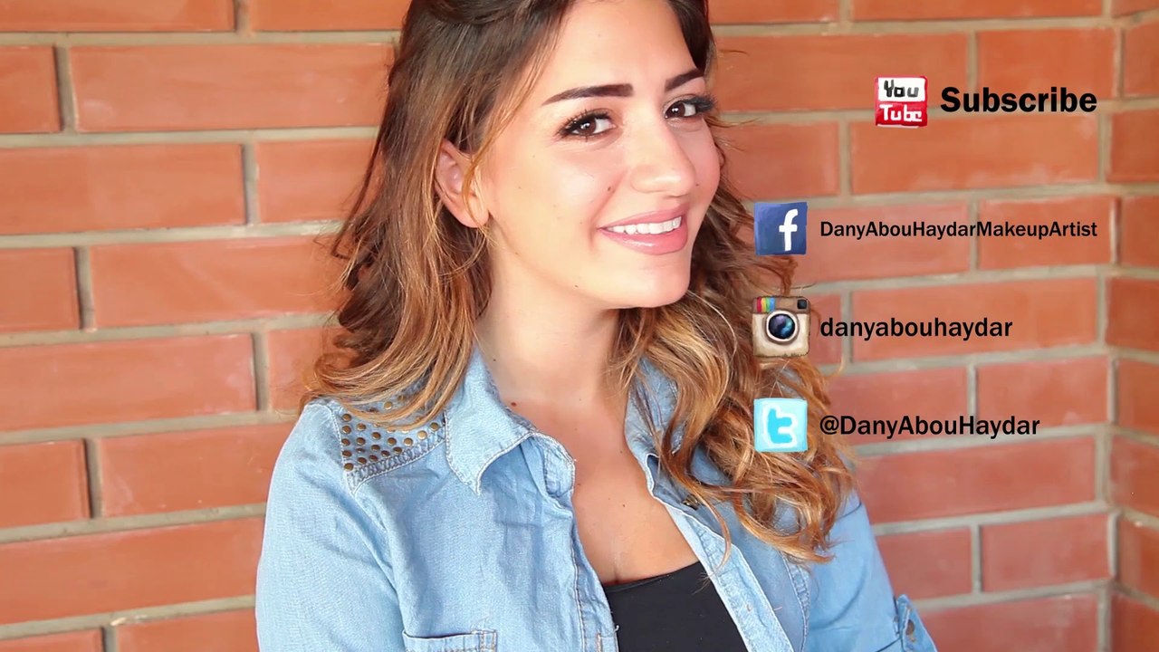 عمل مكياج ترابي للعيون  | مع داني