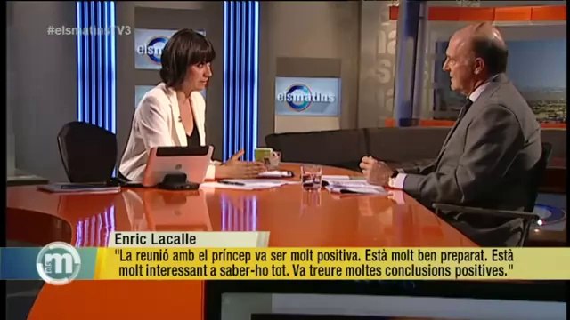 TV3 - Els Matins - Enric Lacalle: Felip VI podria intervenir i influir per resoldre situacions imp