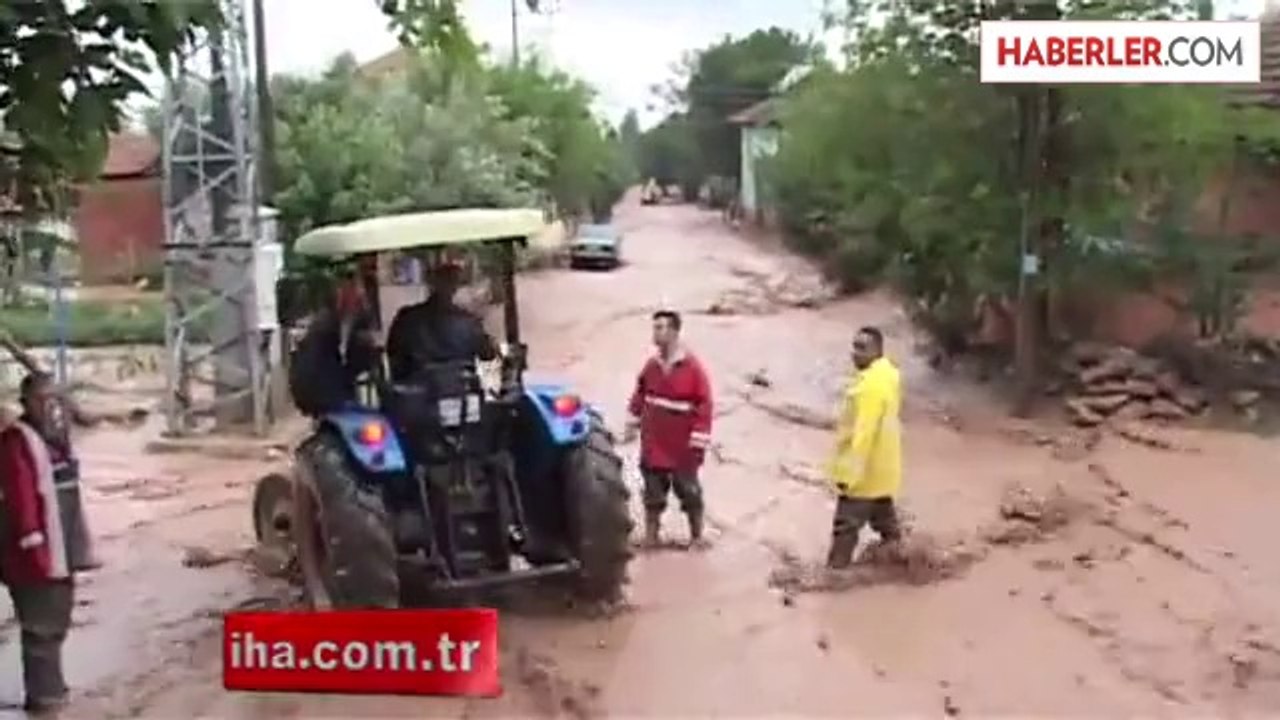 Honaz'ı Sel Vurdu