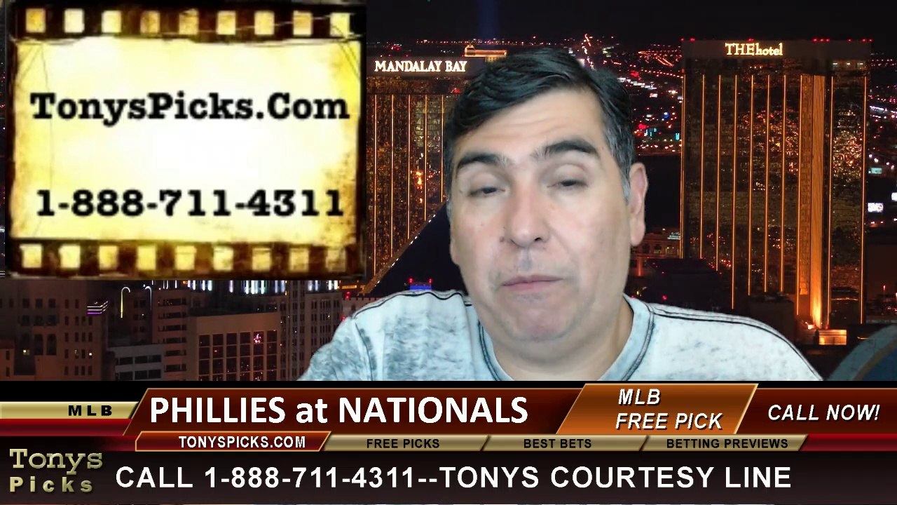 MLB Odds Washington Nationals vs. Philadelphia Phillies Pick Prediction Preview 6-5-2014