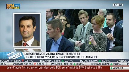 Baisse du taux directeur: Réactions après la décision de la BCE: Gilles Moec, dans Intégrale Bourse – 05/06