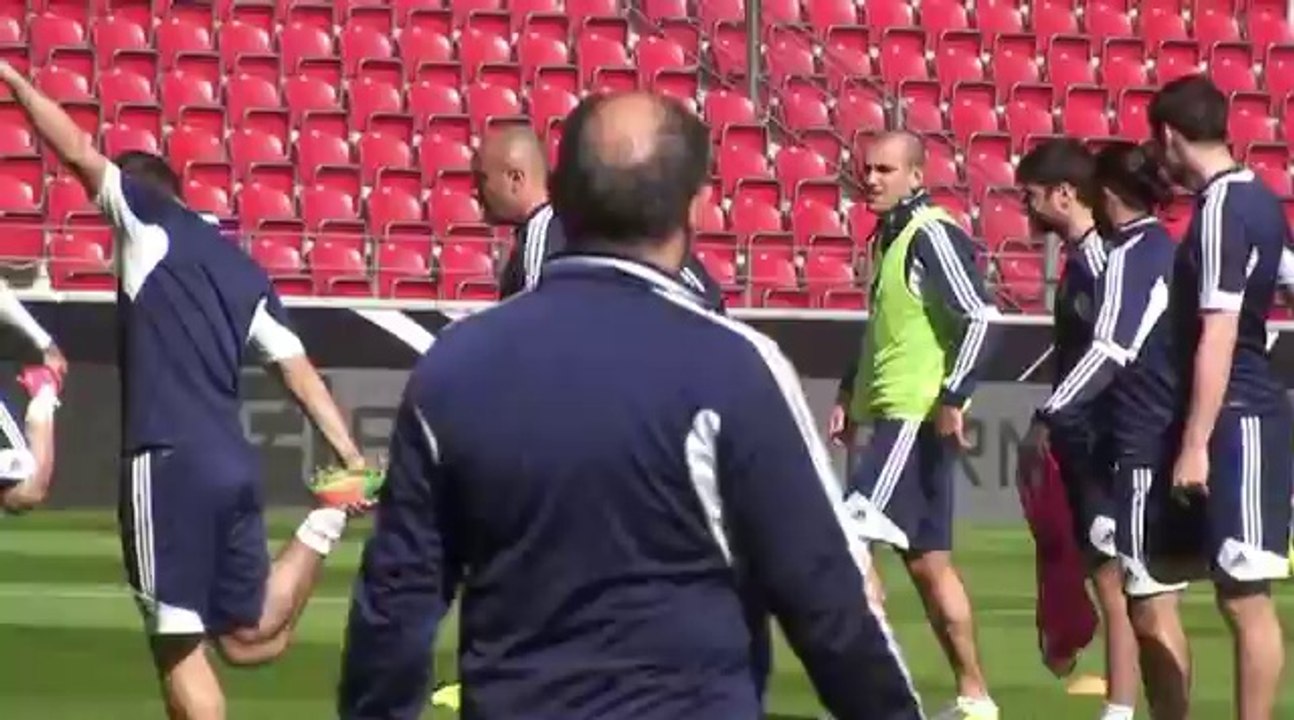 Armenian National team. Mainz (05.06.2014)