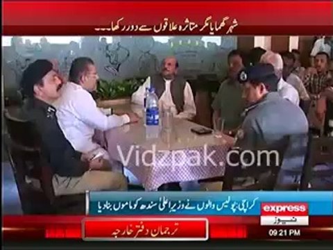 CM Qaim Ali Shah pays surprise visit to Sindh Secretariat