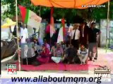 Day 2: MQM Punjab zone protest against arrest of MQM Quaid Altaf Hussain