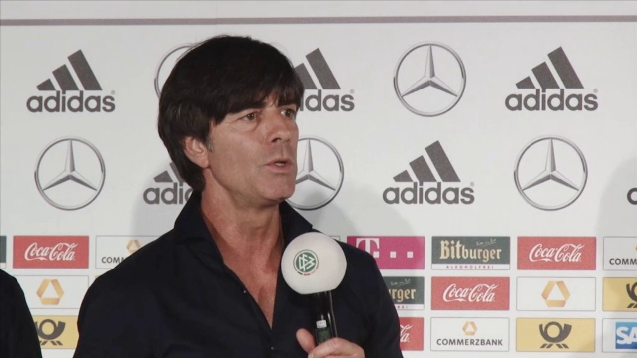 FOOTBALL: FIFA World Cup 2014: Löw: 'Haben genug Stürmer!'