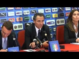 Prandelli: Siamo sperimentali, ma non è una bocciatura