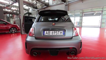 Fiat 500Abarth 695 Biposto - HUGE Revs & Great Sound
