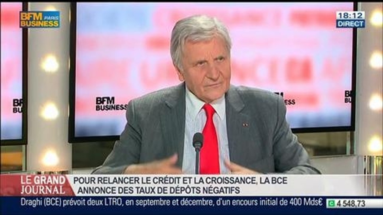 Jean-Claude Trichet, ancien président de la Ban...