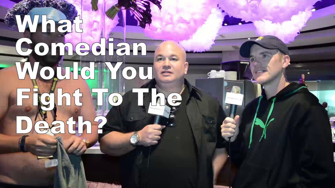 "What Comedian Would You Fight to the Death?" - The Laugh Button Inquisition