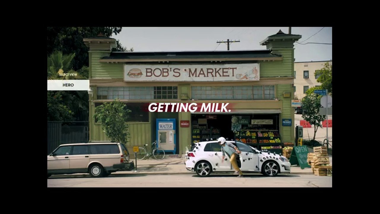 Insolite : une Volkswagen Golf GTI équipée de dizaines de caméras GoPro (vidéo)