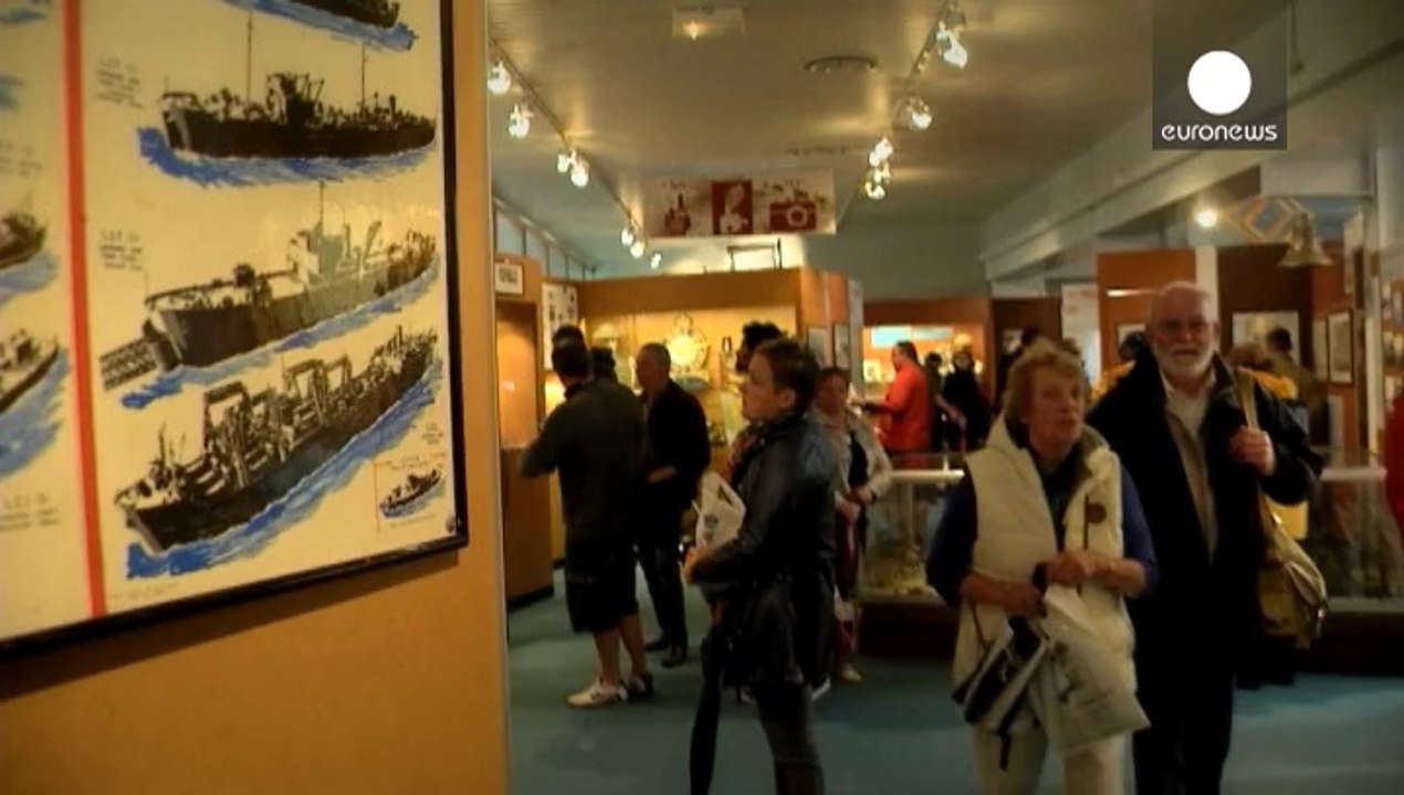 Y Churchill creó el puerto de Arromanches