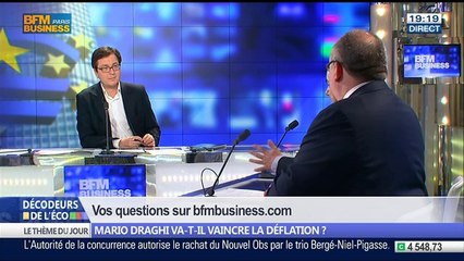 Mario Draghi va-t-il vaincre la déflation ?, dans Les Décodeurs de l'éco - 05/06 1/5