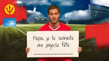 Message d'EDEN HAZARD pour la fête des pères ! - Bonne fête Papa !
