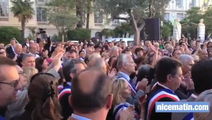 Manifestation à Nice contre la réforme des rythmes scolaires