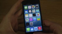iPhone 5S iOS 8 - Favorite Contacts Multitasking Menu Review