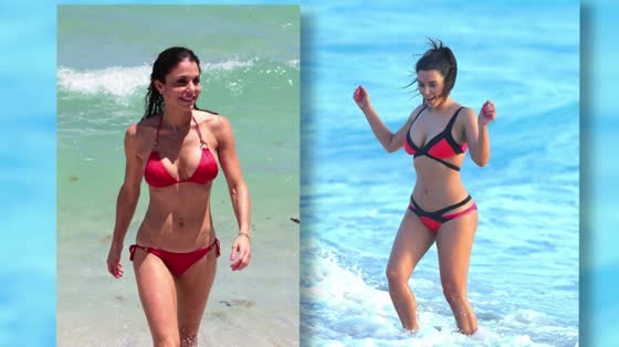Celebrities Sizzle in Red-Hot Bikinis. http://bit.ly/2T8gYQd