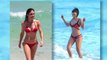 Celebrities Sizzle in Red-Hot Bikinis