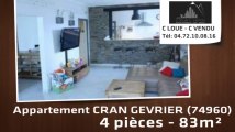 A vendre - appartement - CRAN GEVRIER (74960) - 4 pièces - 83m²
