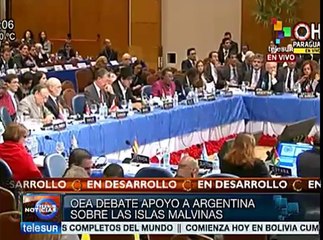 Bolivia apoya a Cuba frente a la OEA