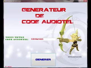 Dofus 2.9 Generateur De Code Audio