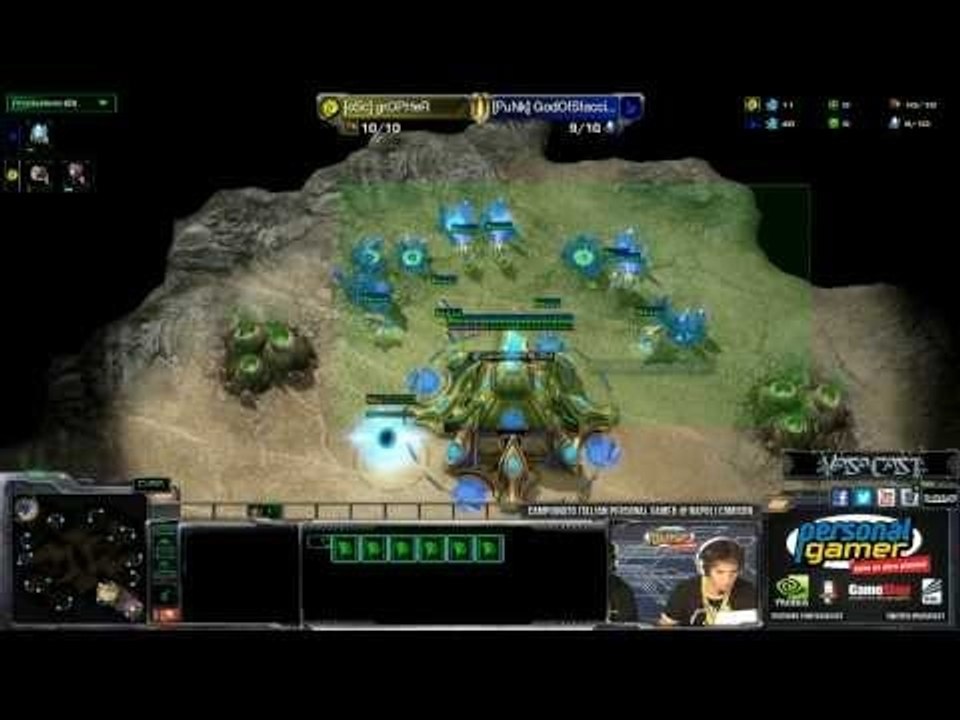 [oSc] grOPHeR vs [PuNk] GodOfSfaccimm