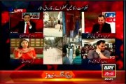 ARY Off The Record Kashif Abbasi MQM's protest in Pakistan with MQM Rehan Hashmi (05 June 2014)