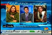 JAAG TV Pakistan Aaj Raat Shehzad Iqbal with MQM Sumita Afzal (04 June 2014)