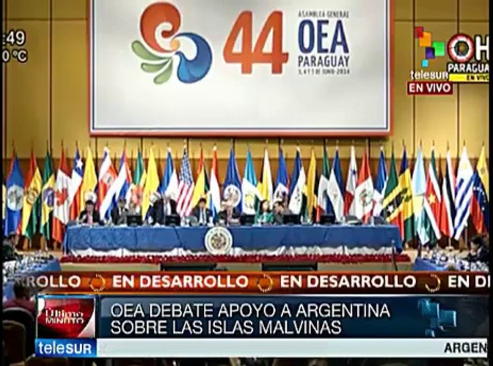 Agradece Argentina apoyo de Latinoamérica en el tema de Islas Malvinas