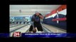 Estados Unidos: campeón mundial en bowling grabó sus increíbles trucos