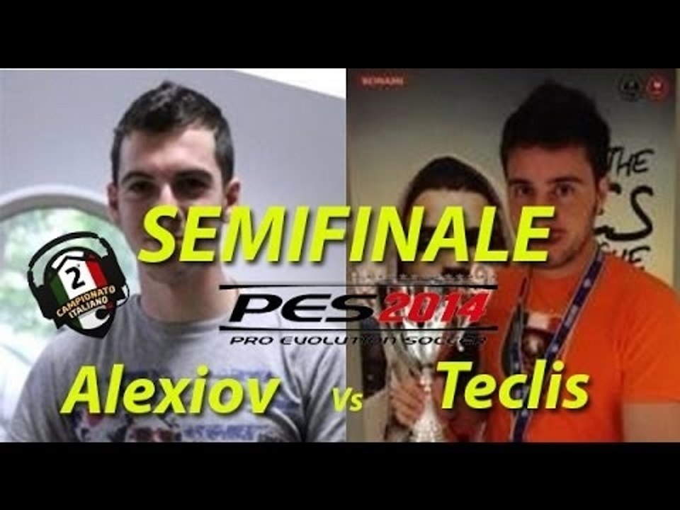 Pes 2014: Teclis vs  Alexiov - Semifinale 2° CIPG