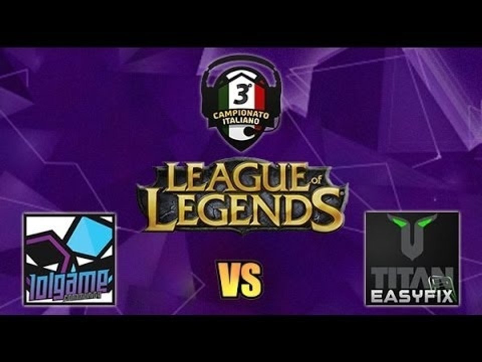 League of Legends: Highlights TeamLOLGAME vs Titan Easyfix