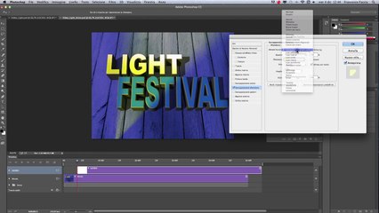 Photoshop Tutorial - Animare fasci di luce