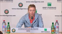 Sharapova will never give up