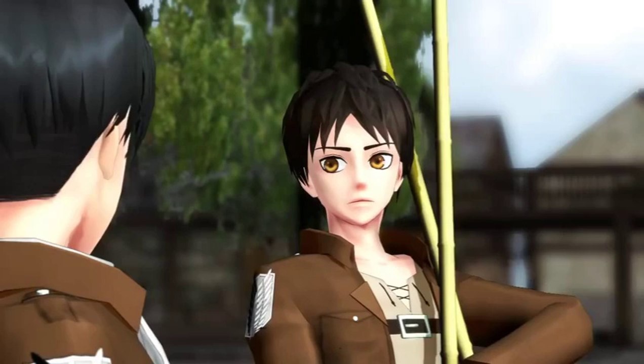 【進撃のMMD】迷子になったちびエレンと探索兵長【Attack on Titan　MMD】