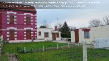 A vendre - maison - CAMBRONNE-LES-RIBECOURT (60170) - 4 pièces - 84m²