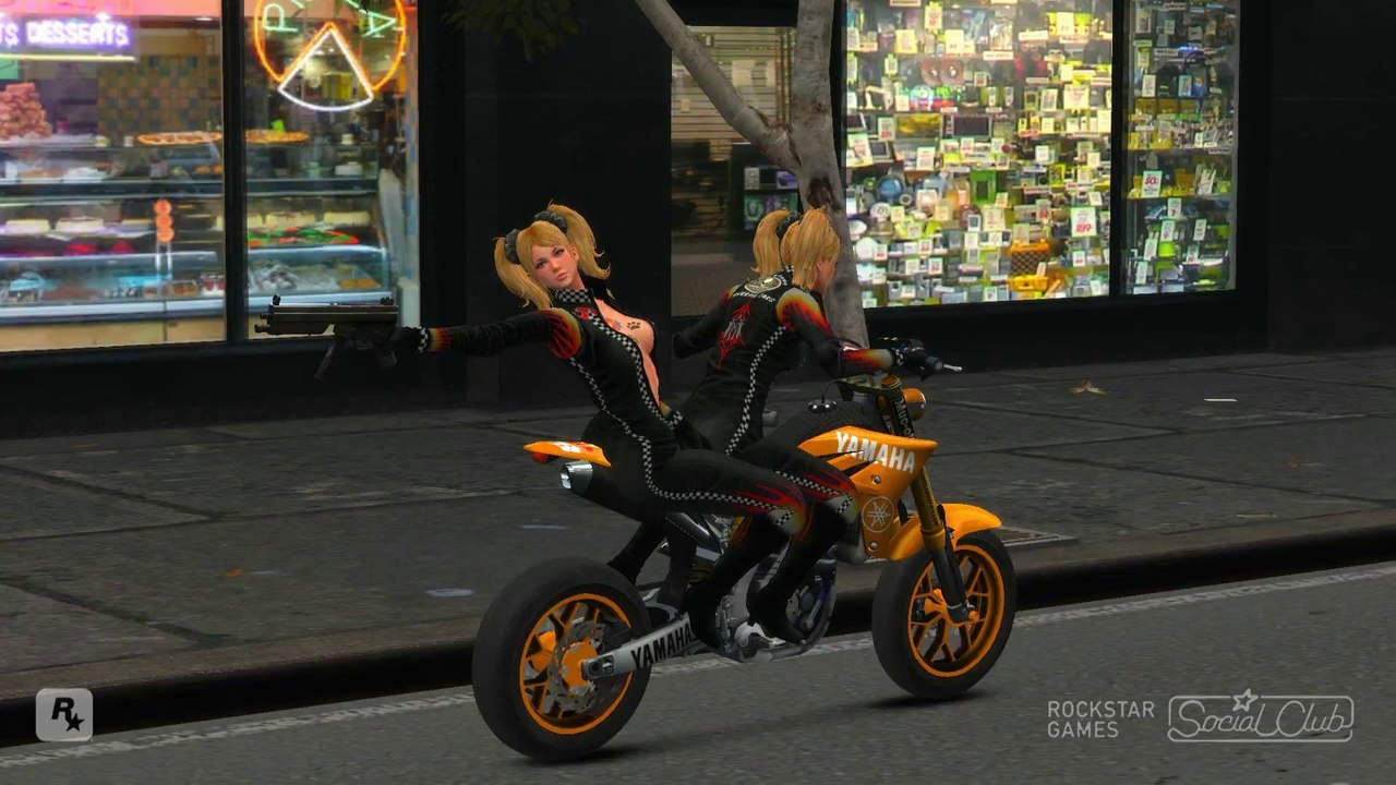 GTA IV Sexy Yamaha YZF SuperMoto