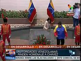 Maduro encabeza honores a Chávez, a 15 meses de su siembra