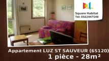 A vendre - Appartement - LUZ ST SAUVEUR (65120) - 1 pièce - 28m²