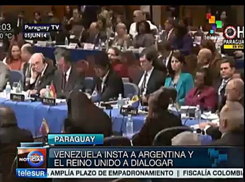 Timerman pide diálogo directo con RU por tema de Malvinas